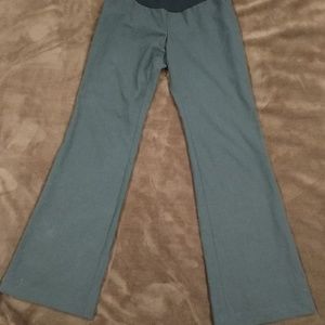 A Pea in the Pod Gray Maternity dress pants